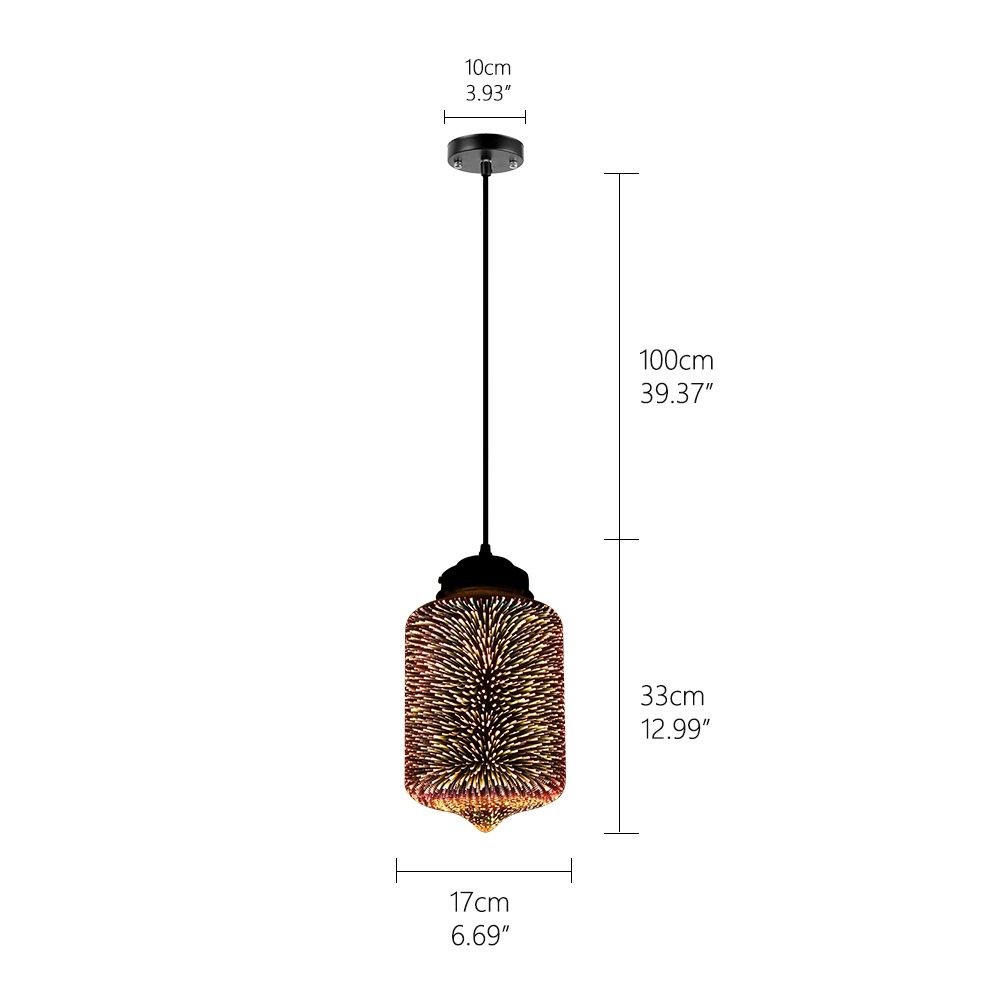 Modern 3D Colorful Nordic Pendant Lamp
