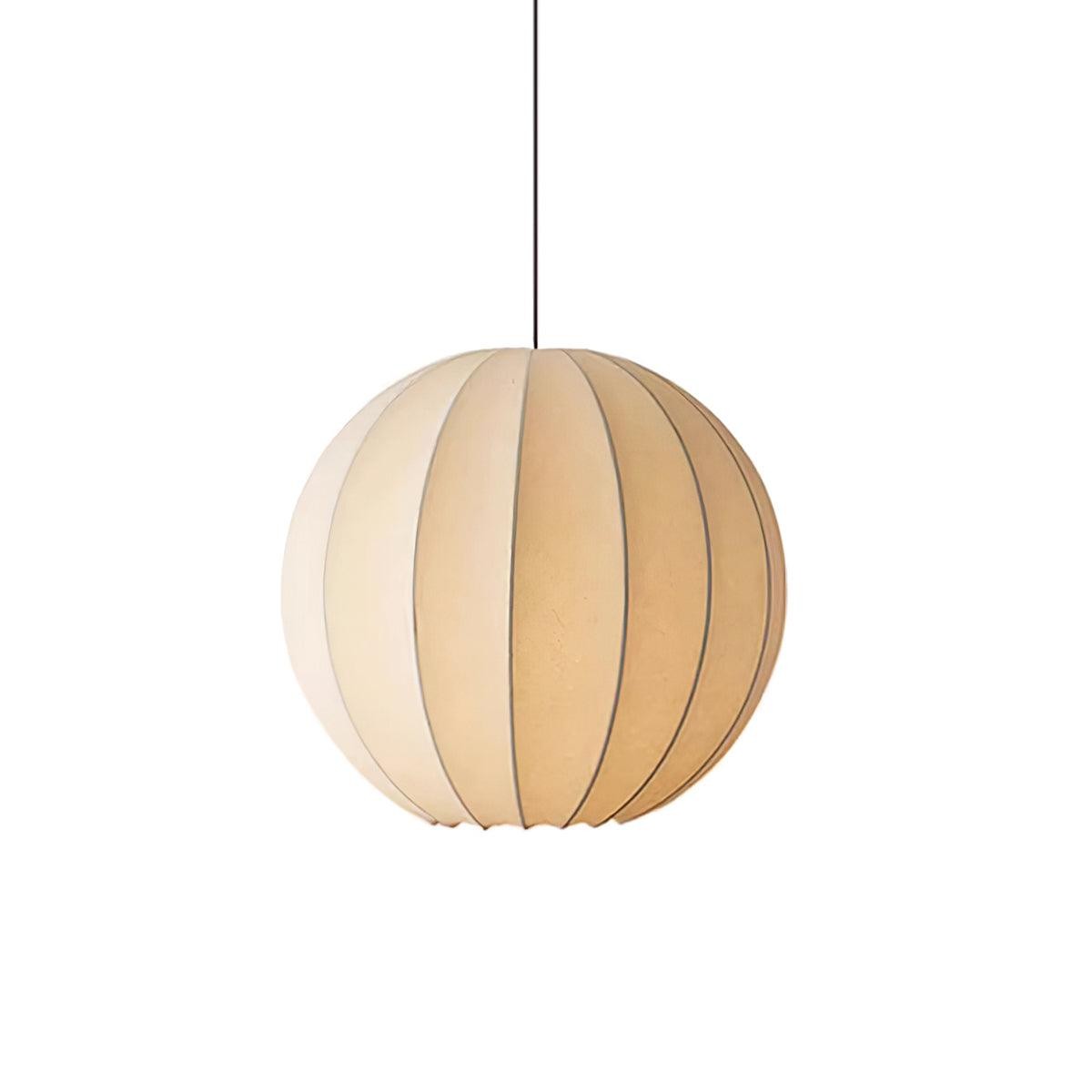 Creative Japanese Minimalist Silk Pendant Lamp For Restaurant M357