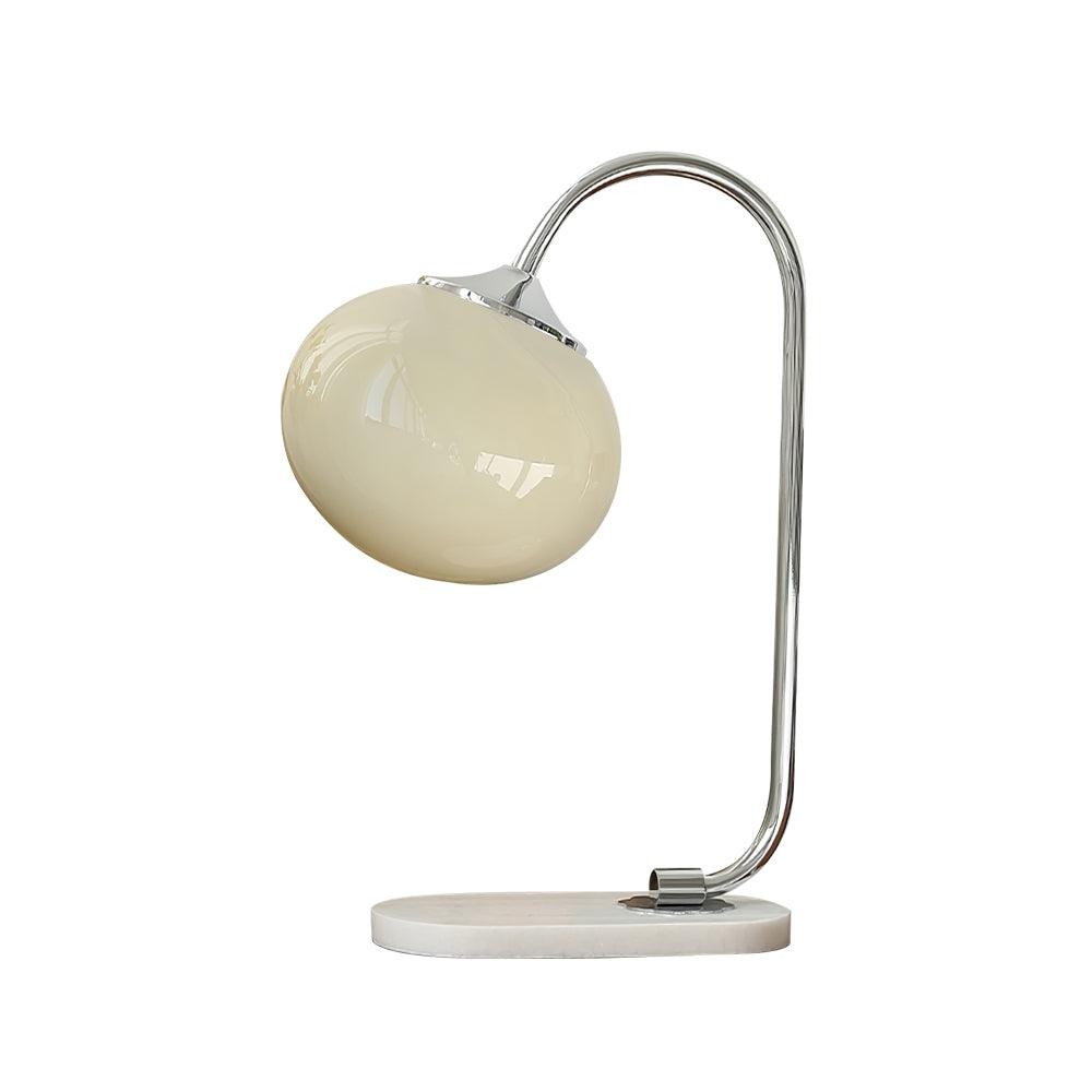 Scandinavian Cream Ball Table Lamp For Living Room M348