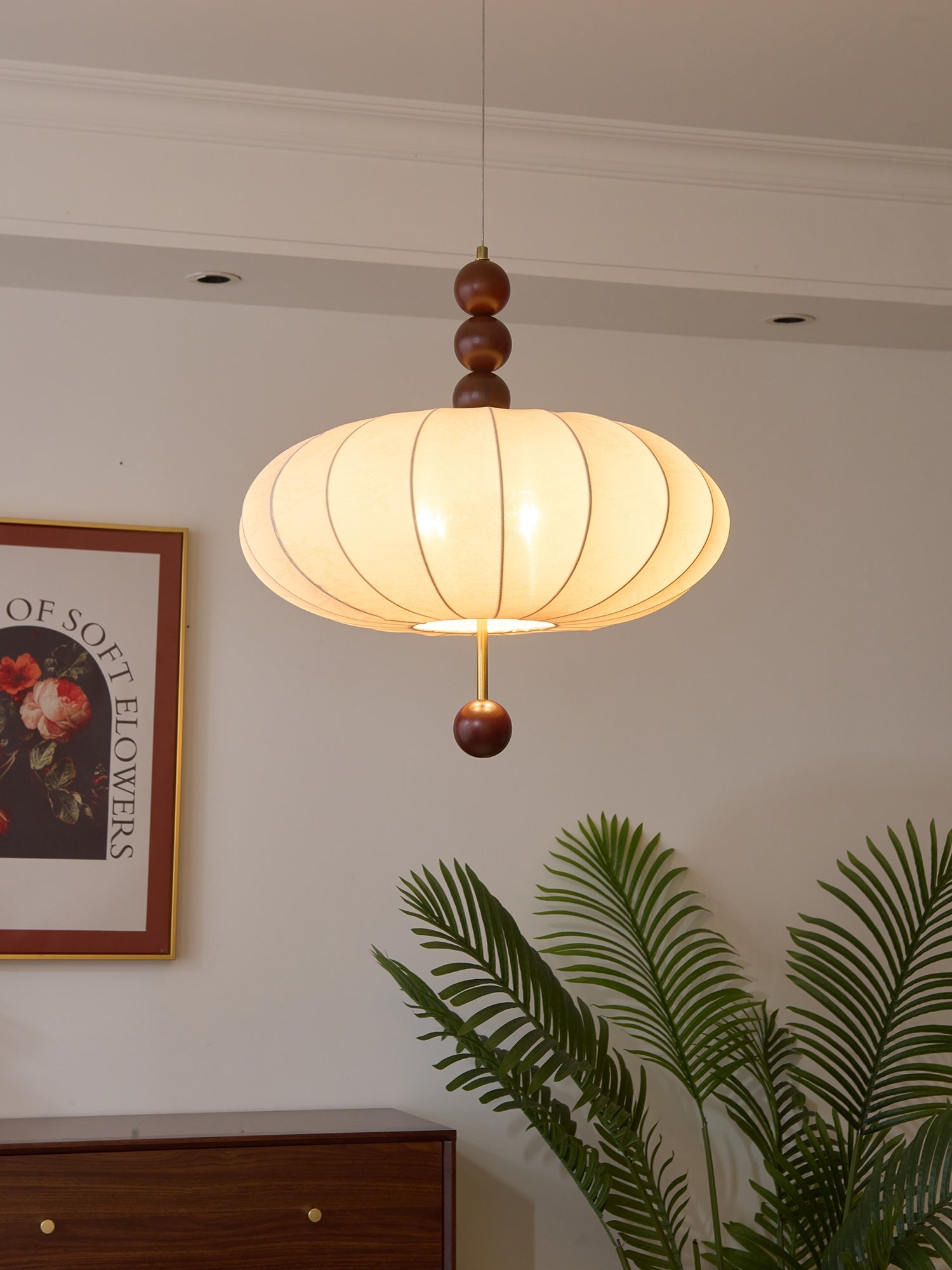 Adelaide Fabric Pendant Light T1574