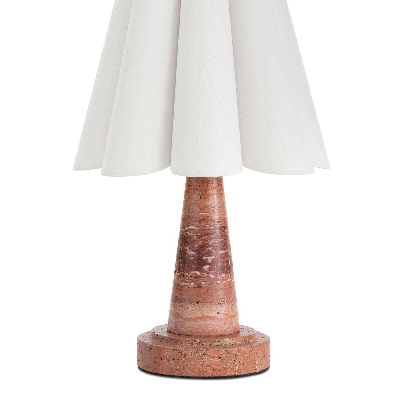 Shadon Marble Pleated Table Lamp T1904