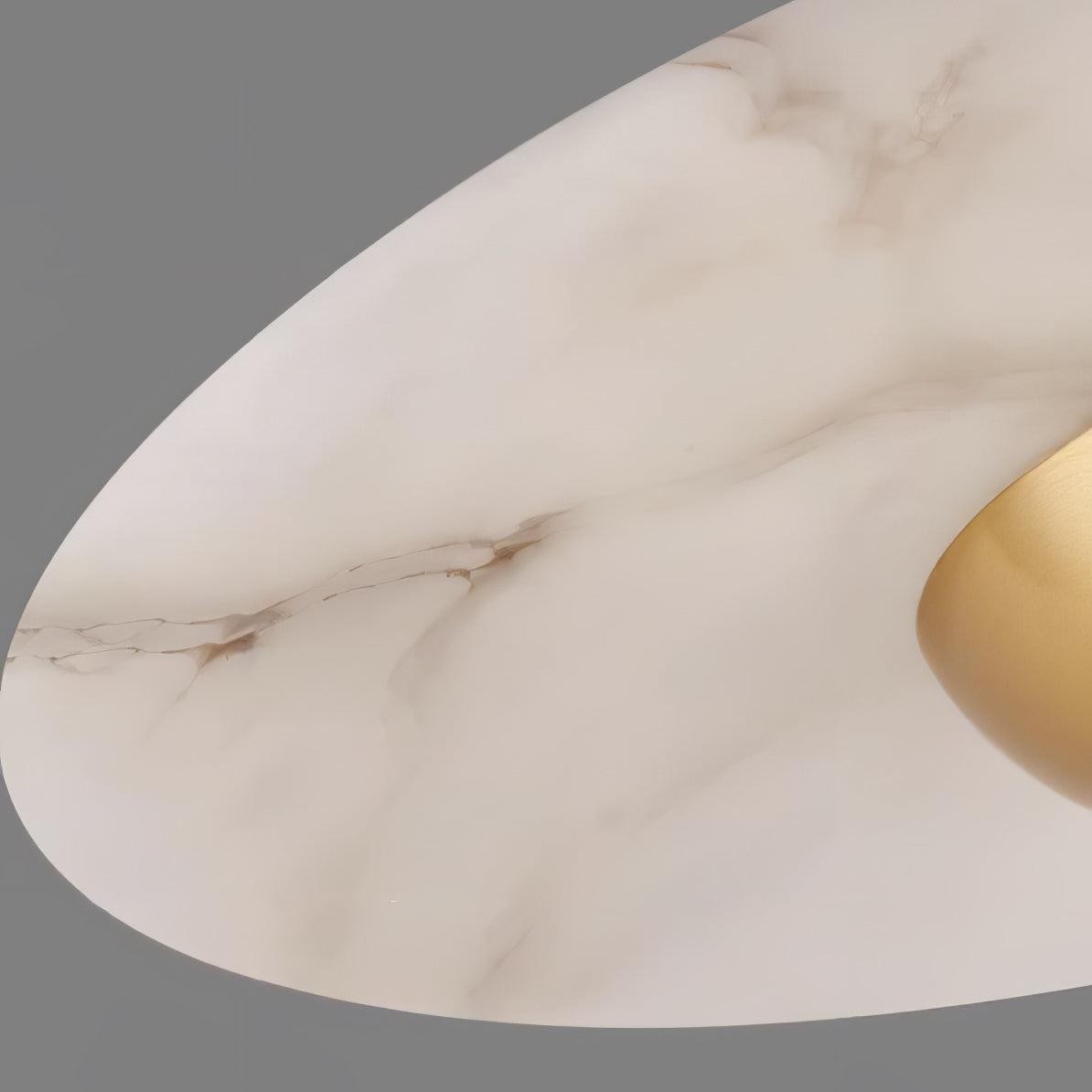 Flying Saucer Marble Pendant Lamp M455