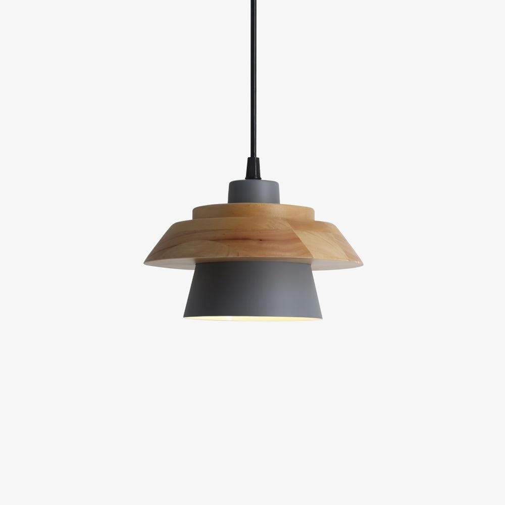Stone Wood Pendant Lamp M407