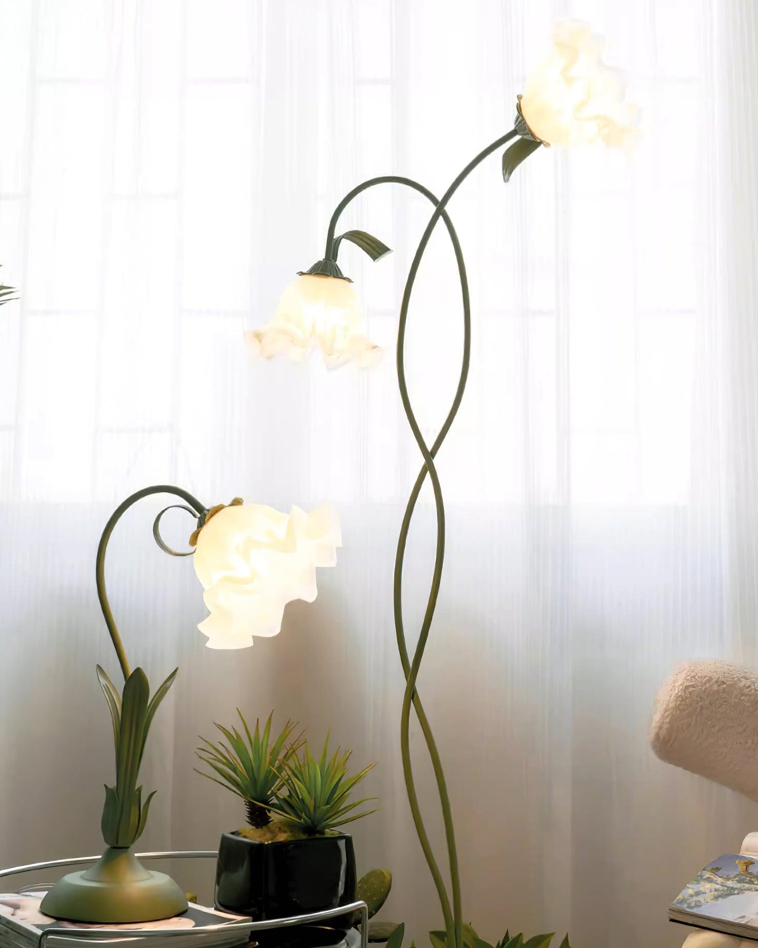 Creative Multi-Head Winding Flower Shape Floor Lamp M75