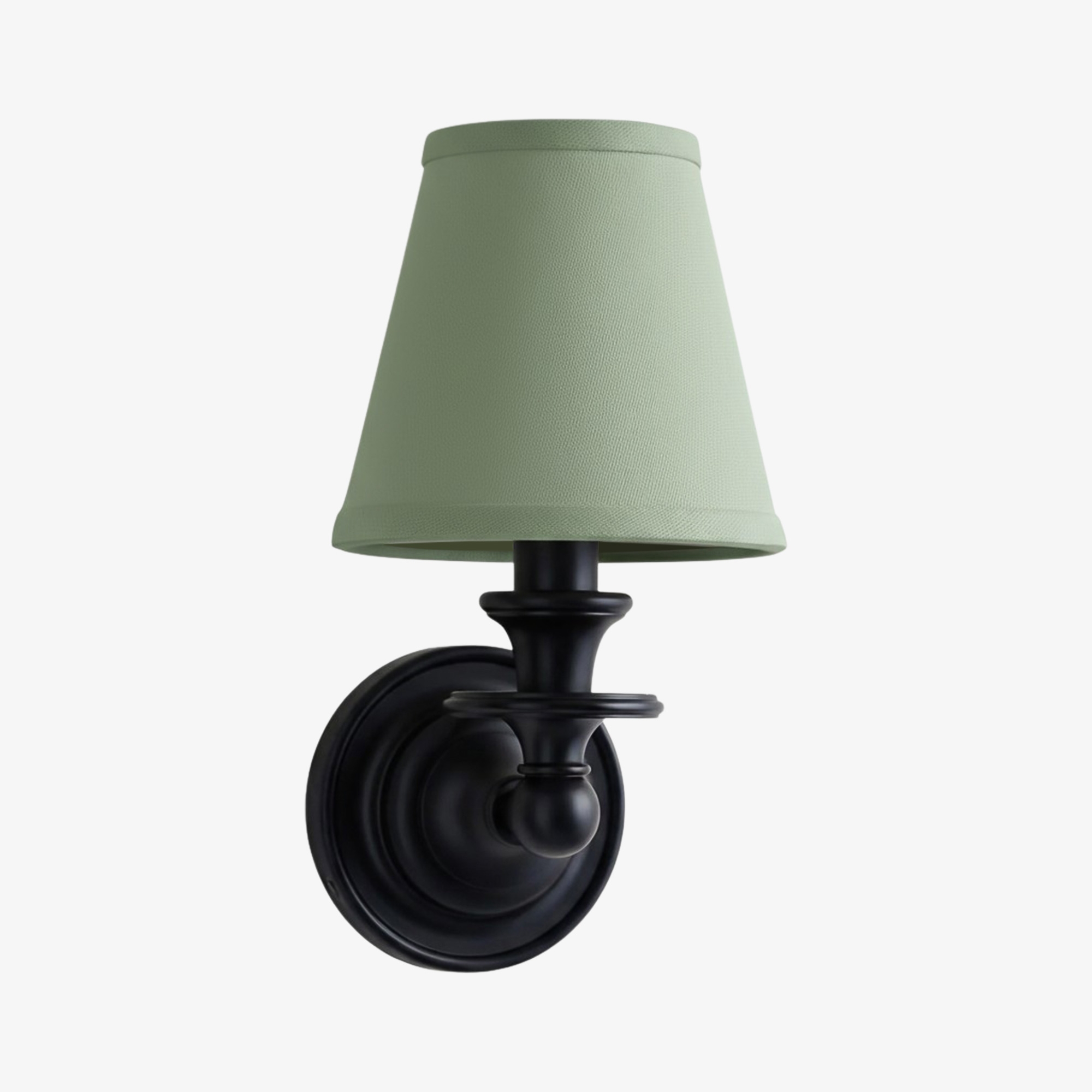 Kalvora Fabric Shade Wall Sconce - Stylish Modern Light for Bedroom T090