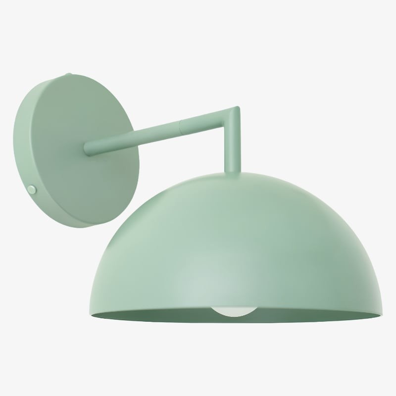 Metio Dome Minimalist Dome Sconce - Stylish Colorful Wall Light T377