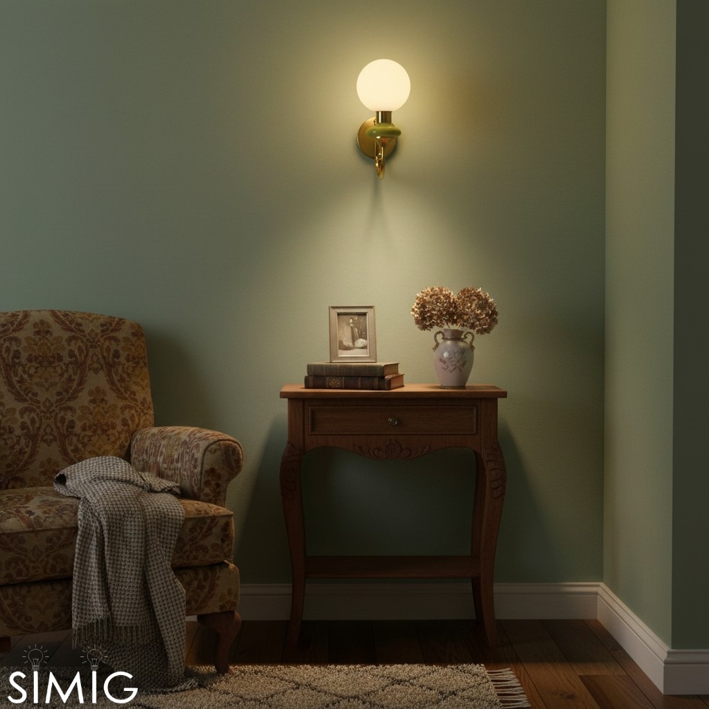 Noirvex Minimal Vertical Inspired Wall Light for Bedroom Living Room T577