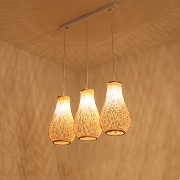 Aisle Rattan Decoration Pendant Light