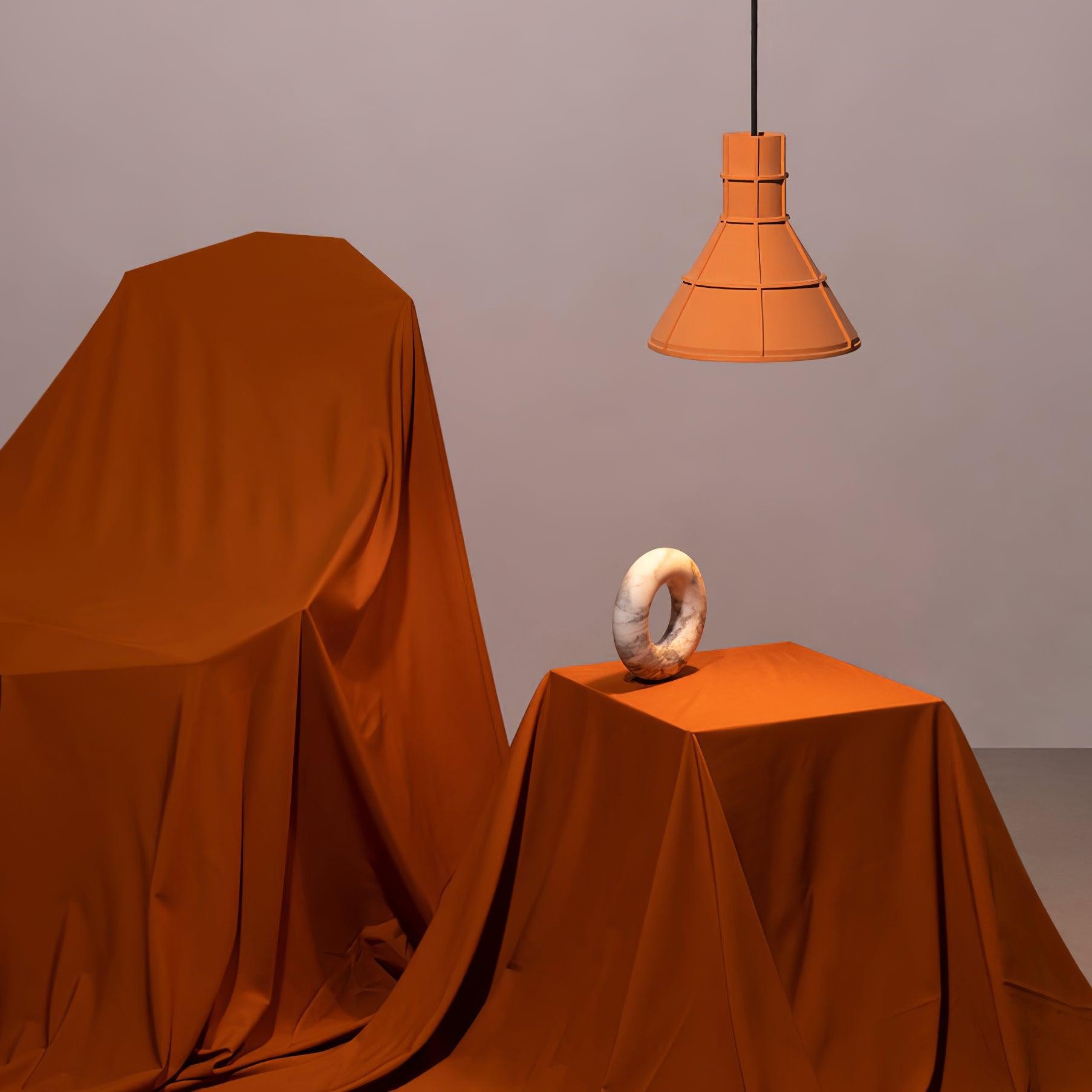 Industrial Style Cement Terracotta Craft Pendant Light M317