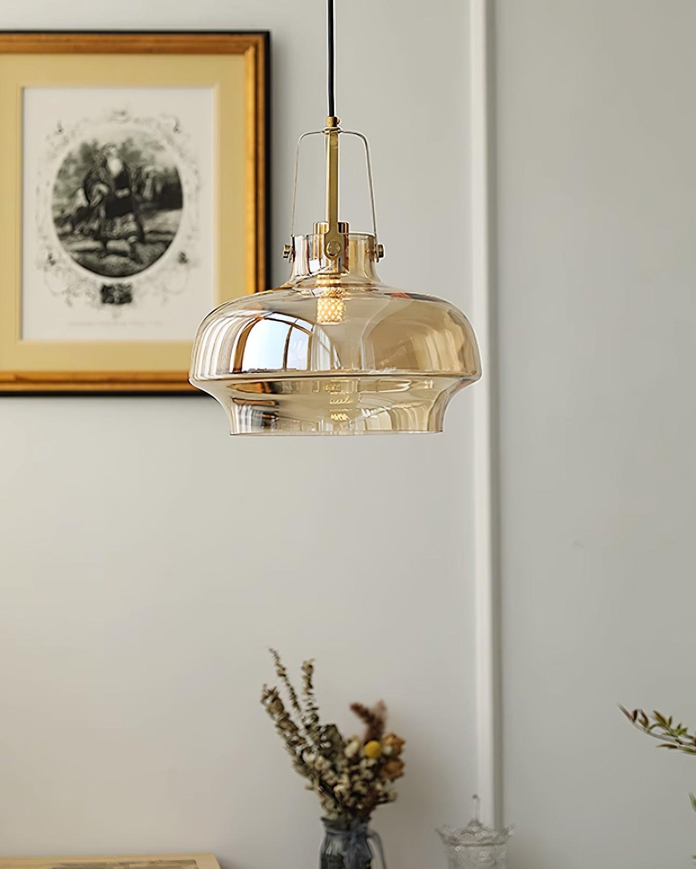 Light Luxury Glass Pendant Lamp P048