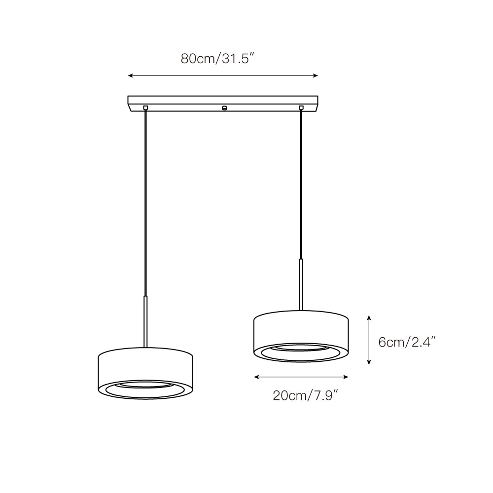 Elancourt Pendant Lamp T1888