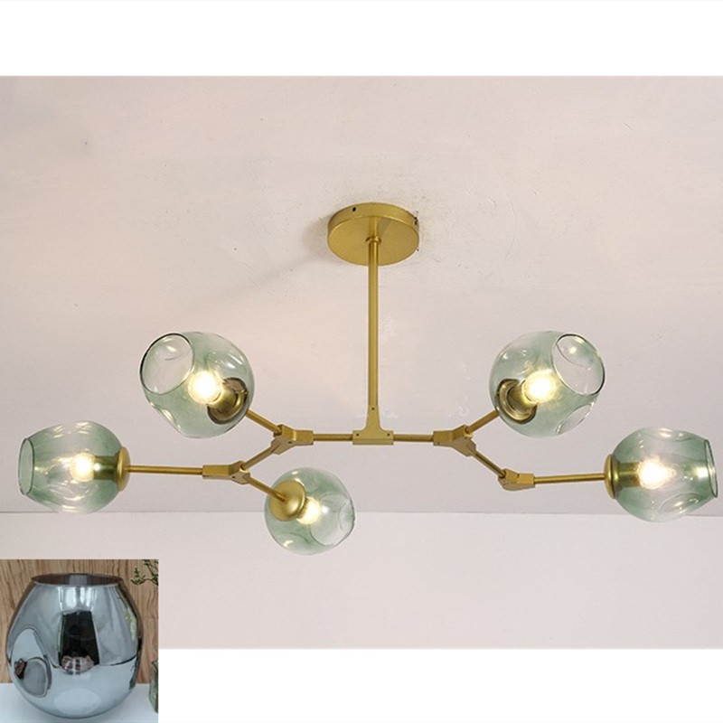 Branching Bubble Chandelier