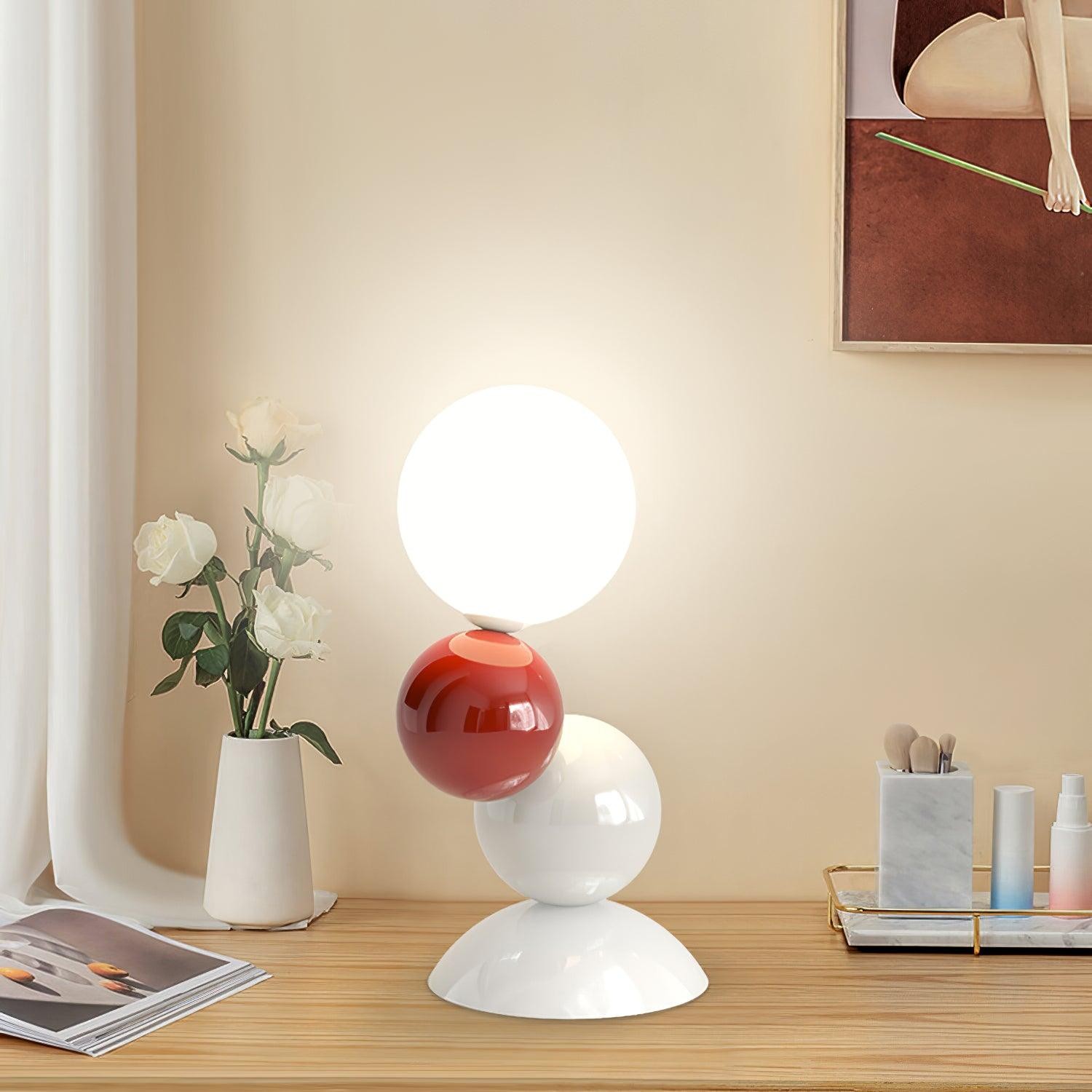 Colorful Design Acrylic Ball Table Lamp M101