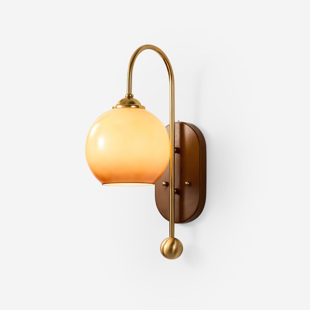 American Retro Spherical Wall Lamp M150