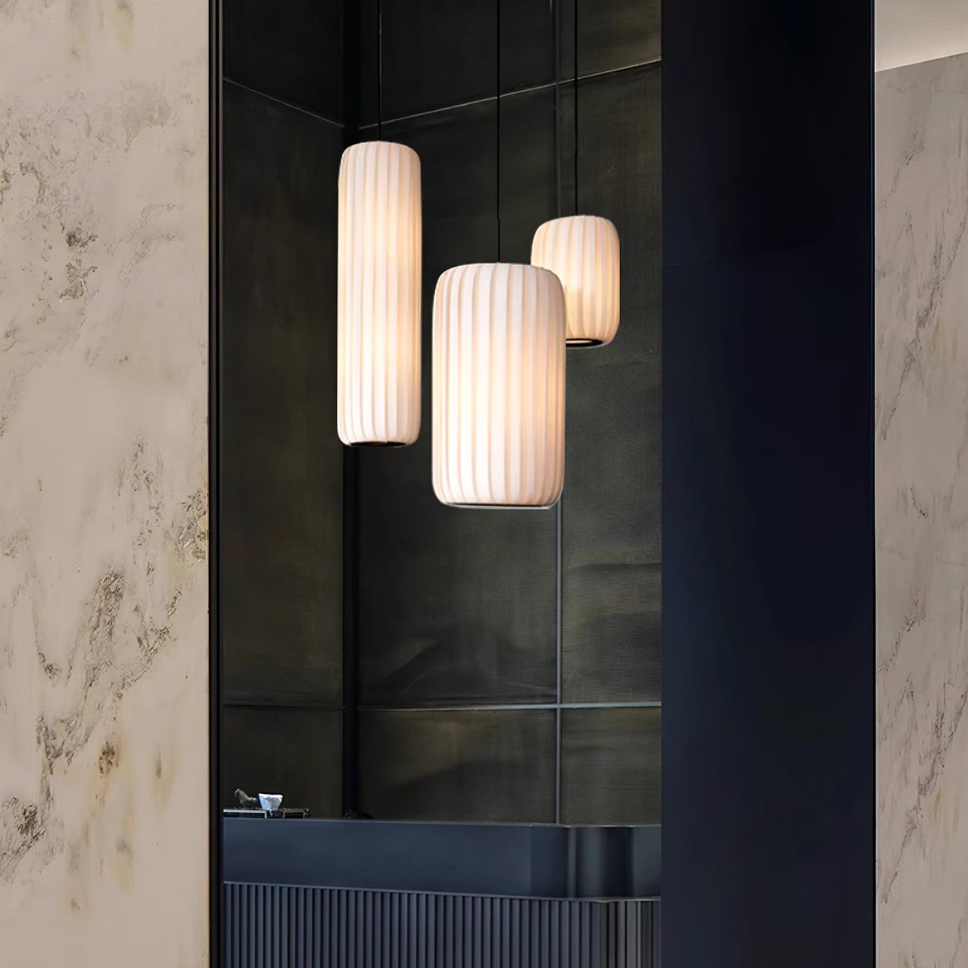 Scandinavian Minimalist Fabric Pendant Lamp M232