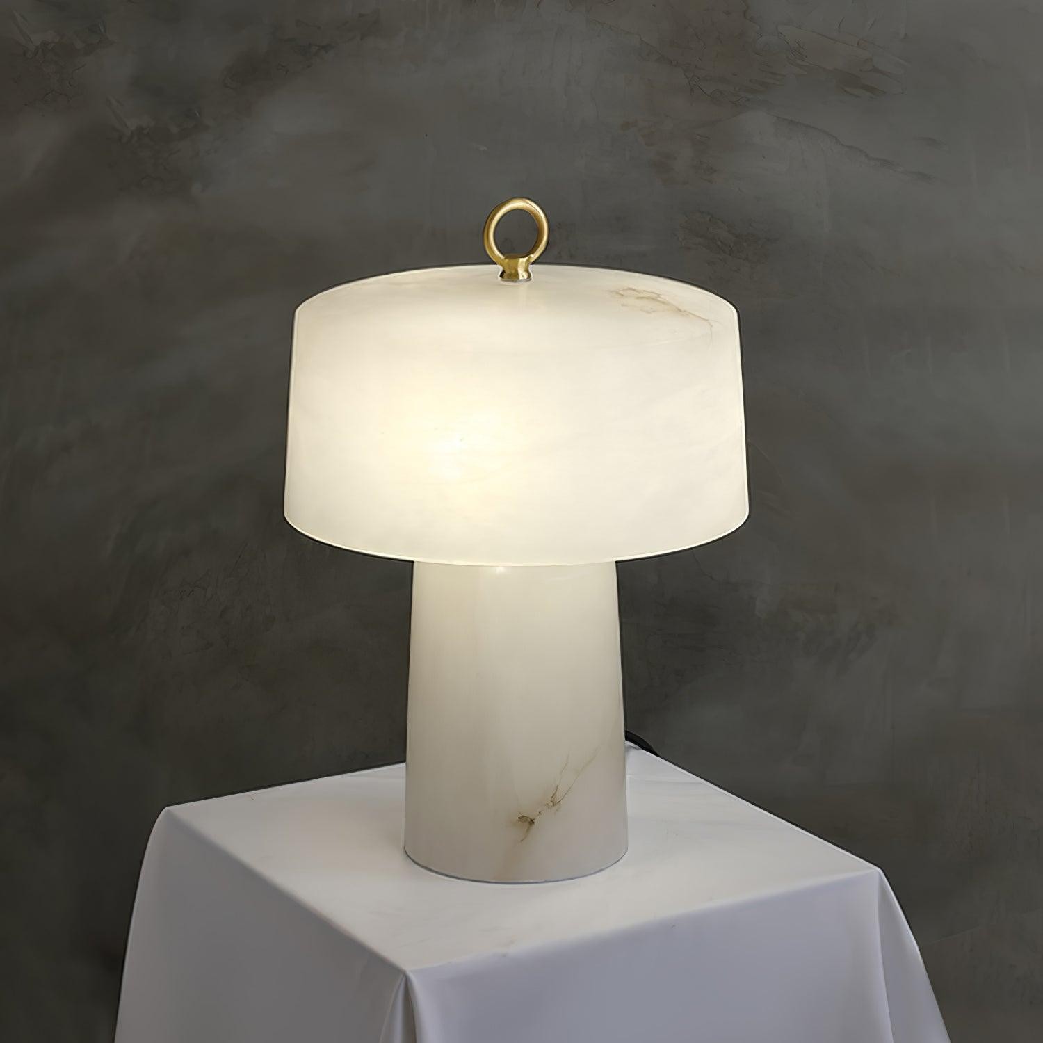 Light Luxury Style Marble Stone Table Lamp M481