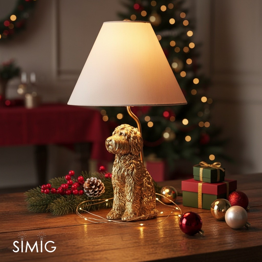 Pawdia Decorative Table Lamp – Cute Animal Design for Bedroom T195