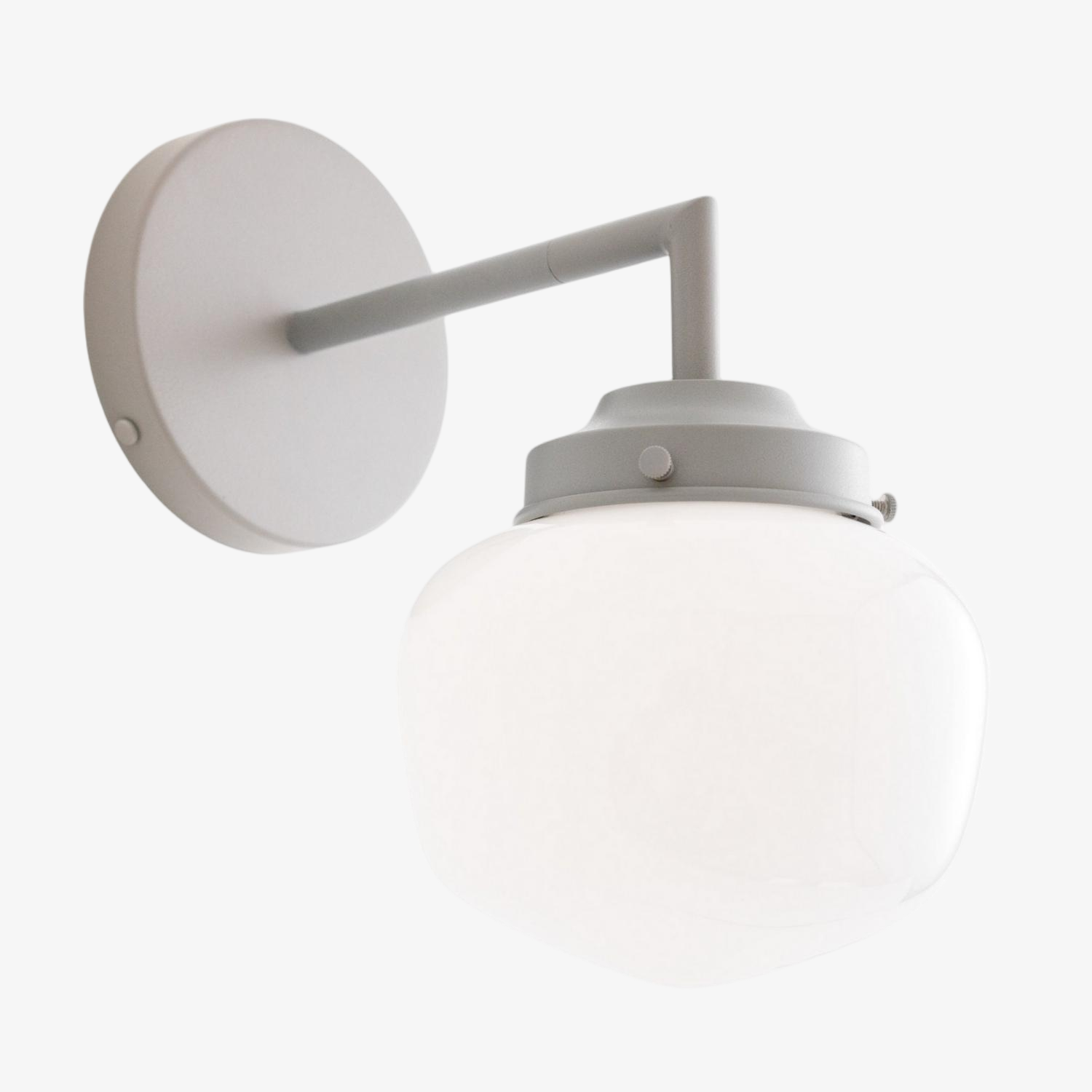 Opalume Glass Vanity Light - Vintage Inspired Bathroom Wall Lighting T304