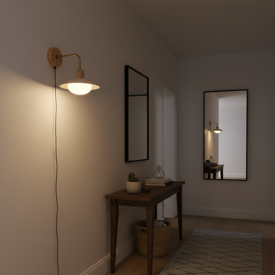 Carolia Plug In Wall Lamp T1281