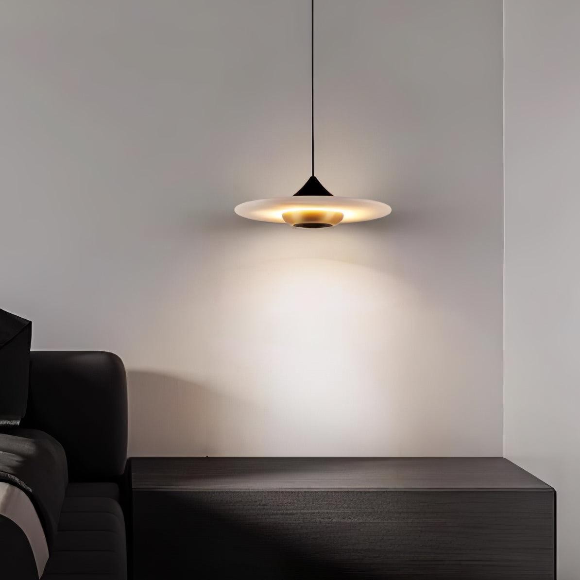 Flying Saucer Marble Pendant Lamp M455