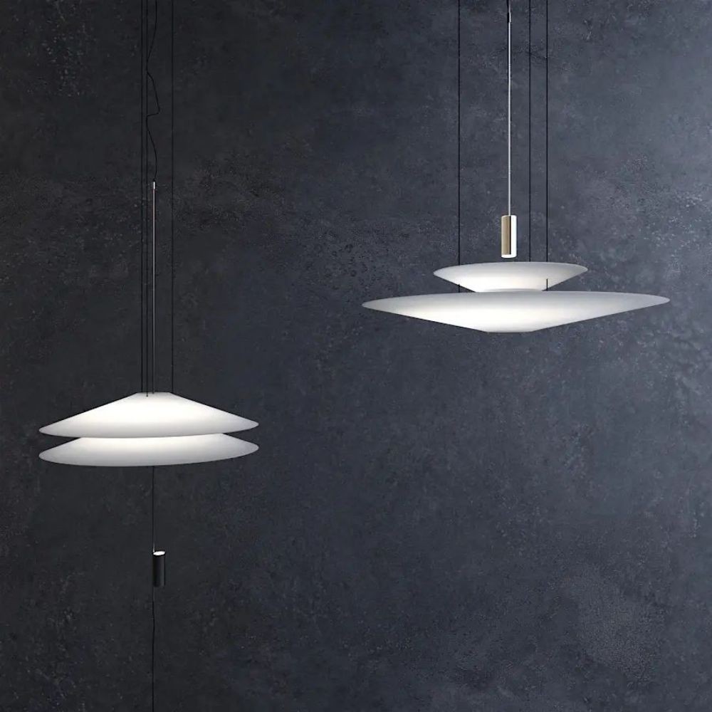 Plumeo Chandelier - Modern Layered LED Pendant for Living Room