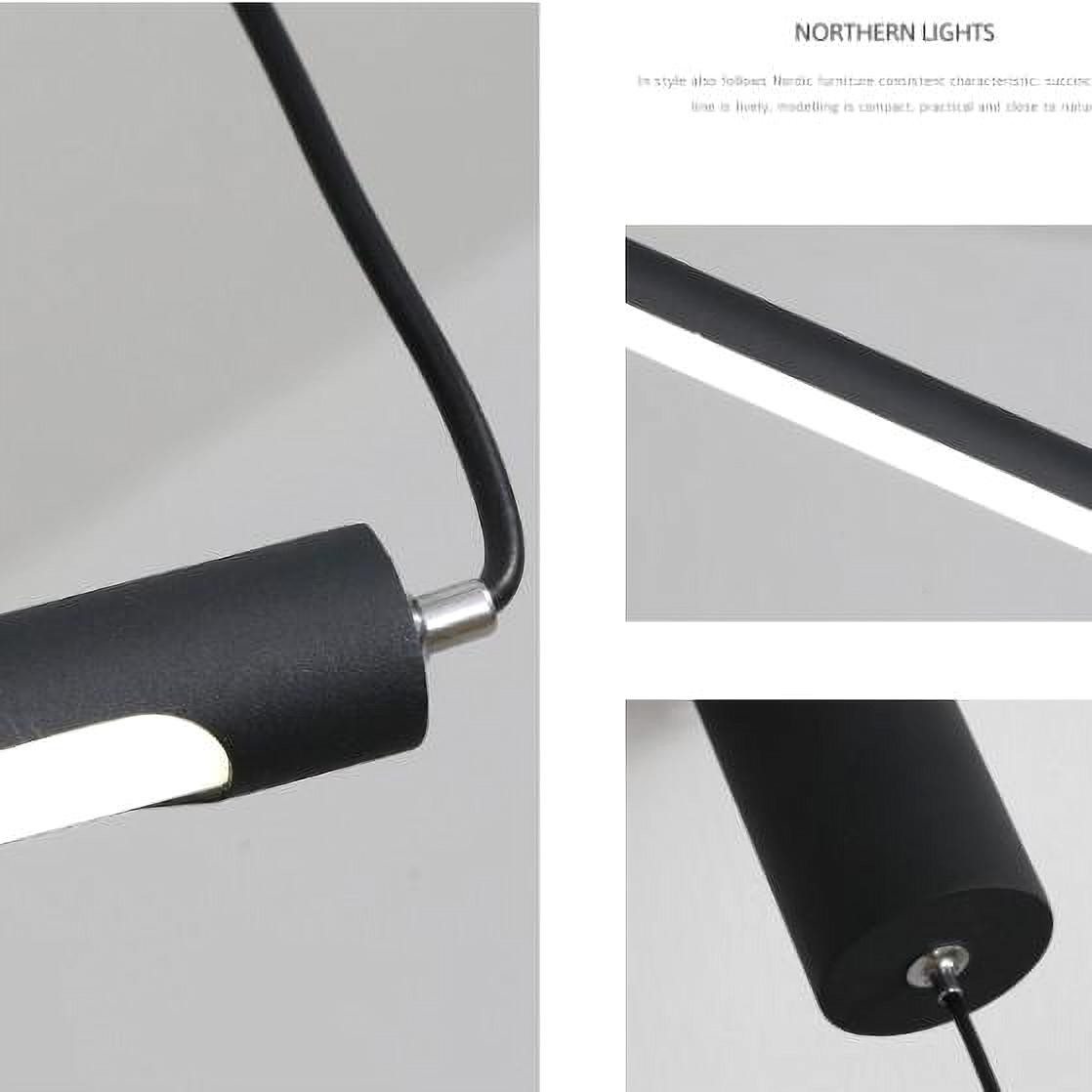Linear LED Pendant Light-Horizontal