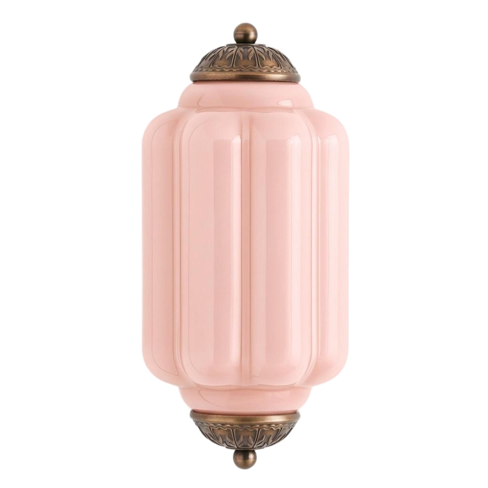 Vintage Eloise Glass Wall Light - Art Deco Style for a Chic Living Room G52