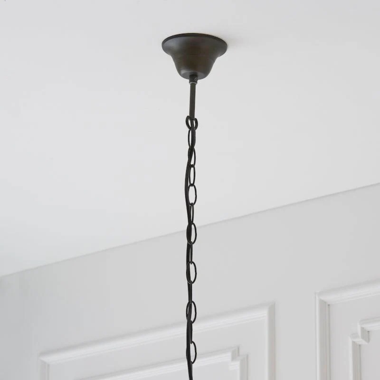 TF Fargo Pendant Light - Tiffany Style Lighting with an Art Deco Shade and Adjustable Chain T970