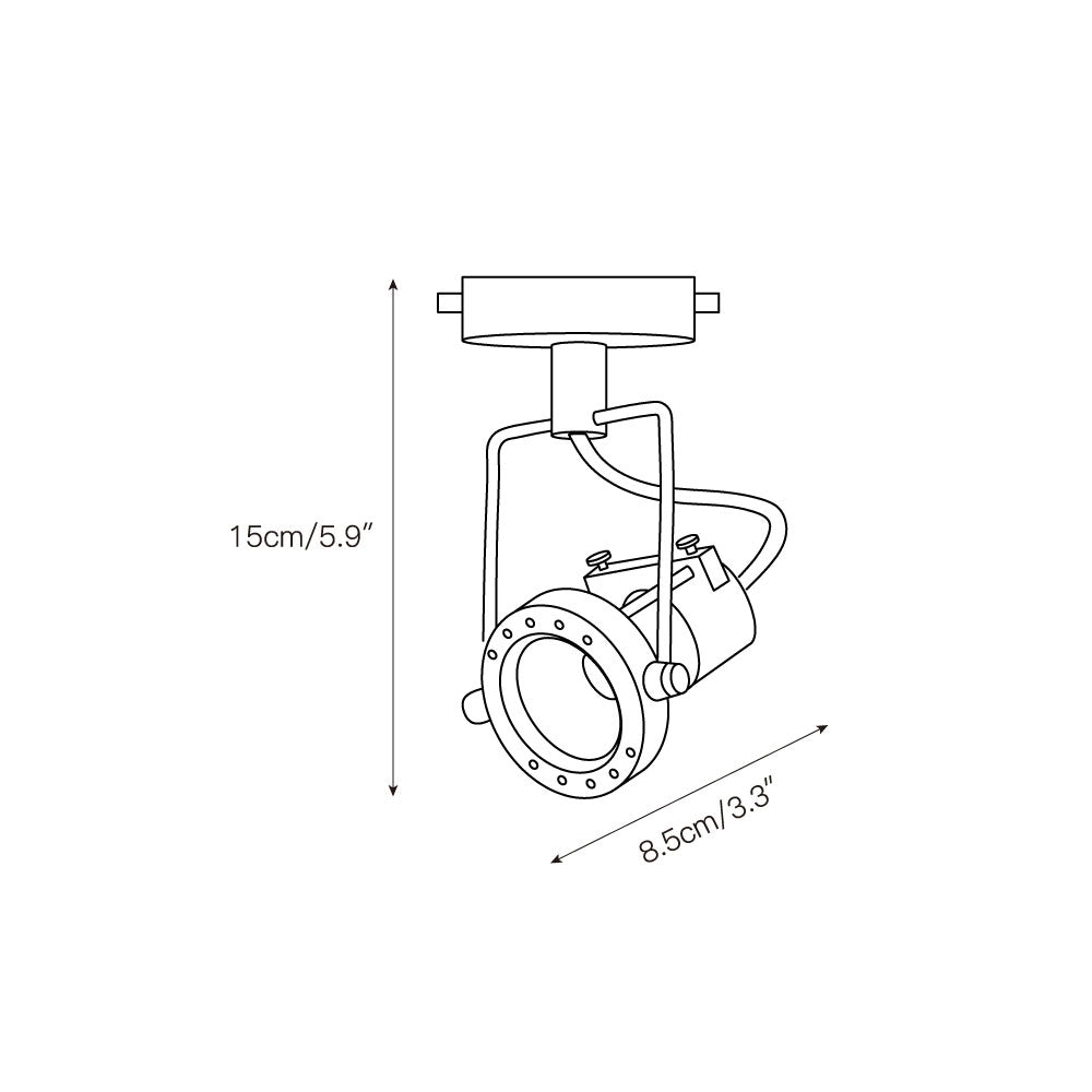 Lucide Industrial Track Lights T1919