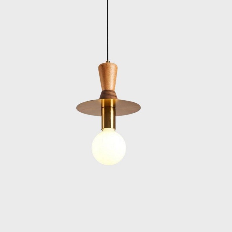 Creative Simple Wooden Pendant Light S155