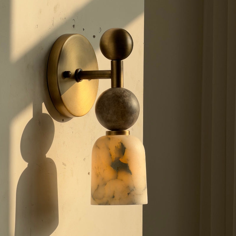 Flume Alabaster Wall Lamp T1989