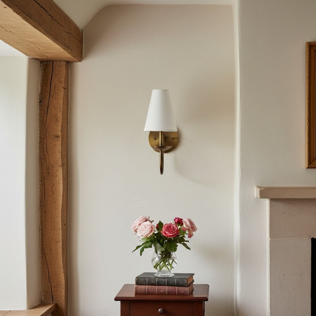 Curva Modern Geometric Wall Sconce – Ambient Lighting for Living Room T398