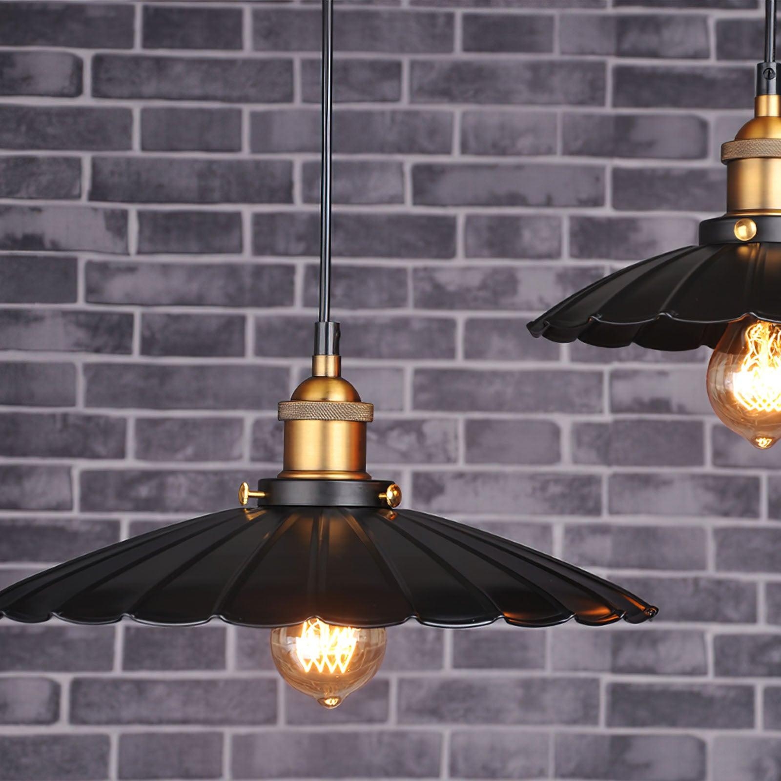 Black Skirt Pendant Light T1583