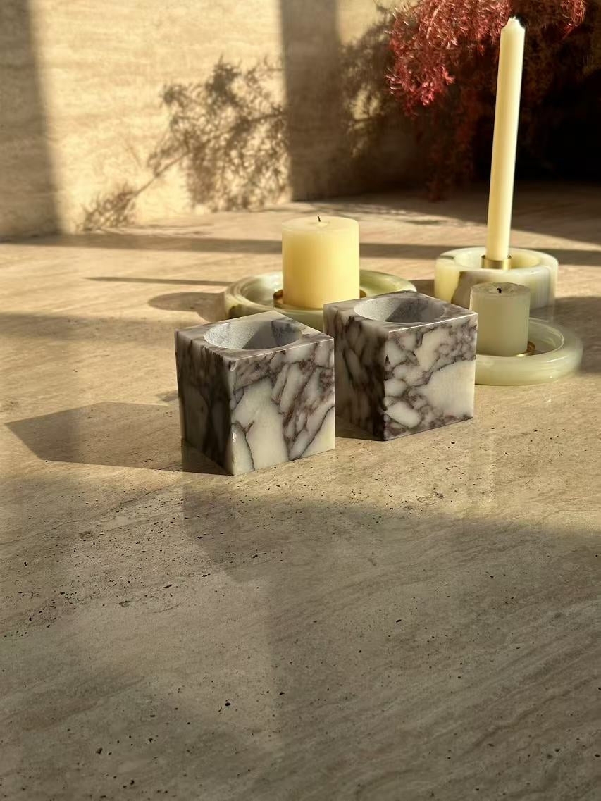 Cube Marble Table Lamp T1798