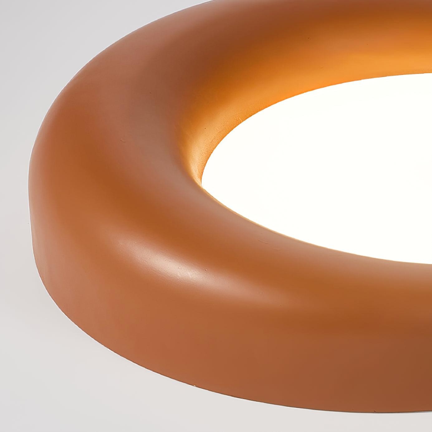 Center Offset Concentric Circle Acrylic Ceiling Lamp M308