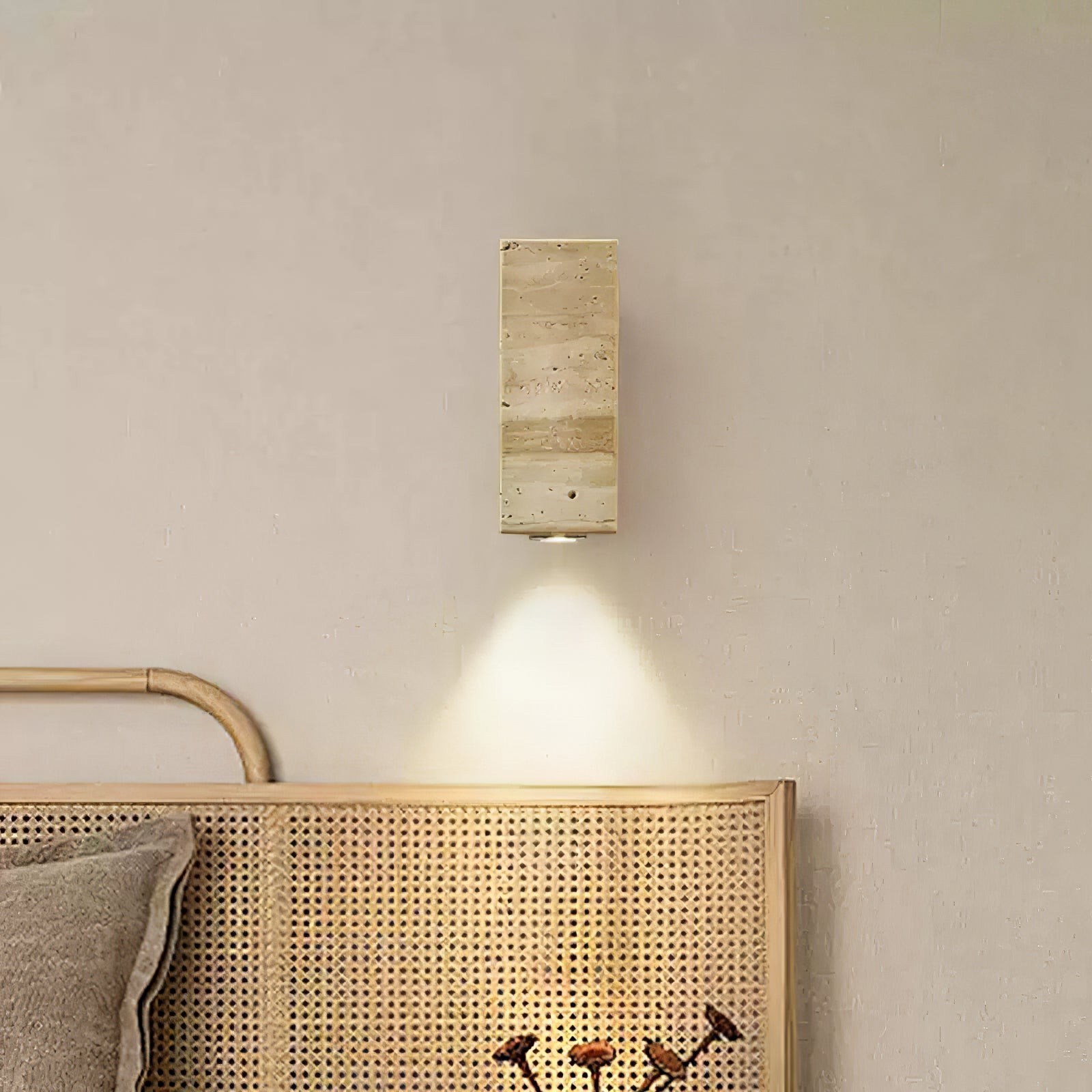 Vintage Marble Travertine Wall Lamp M475