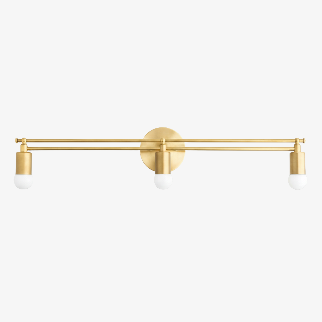 Mobilux Line Modern Vanity Light - Bathroom Wall Fixture in Art Deco Style T354