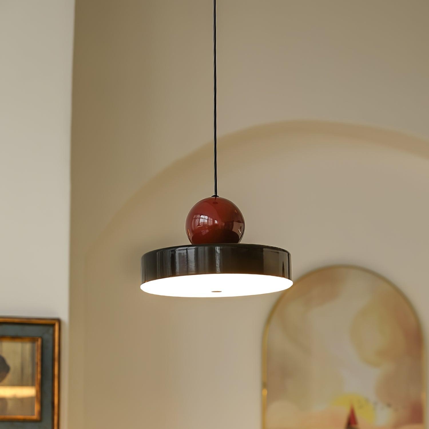 Modern Minimalist Round Led Pendant Light For Kitchen Island M123