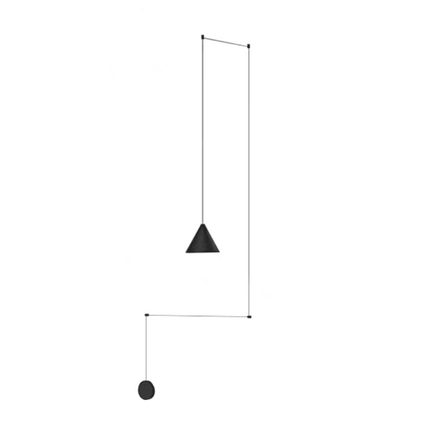 String Light Cone Pendant Light