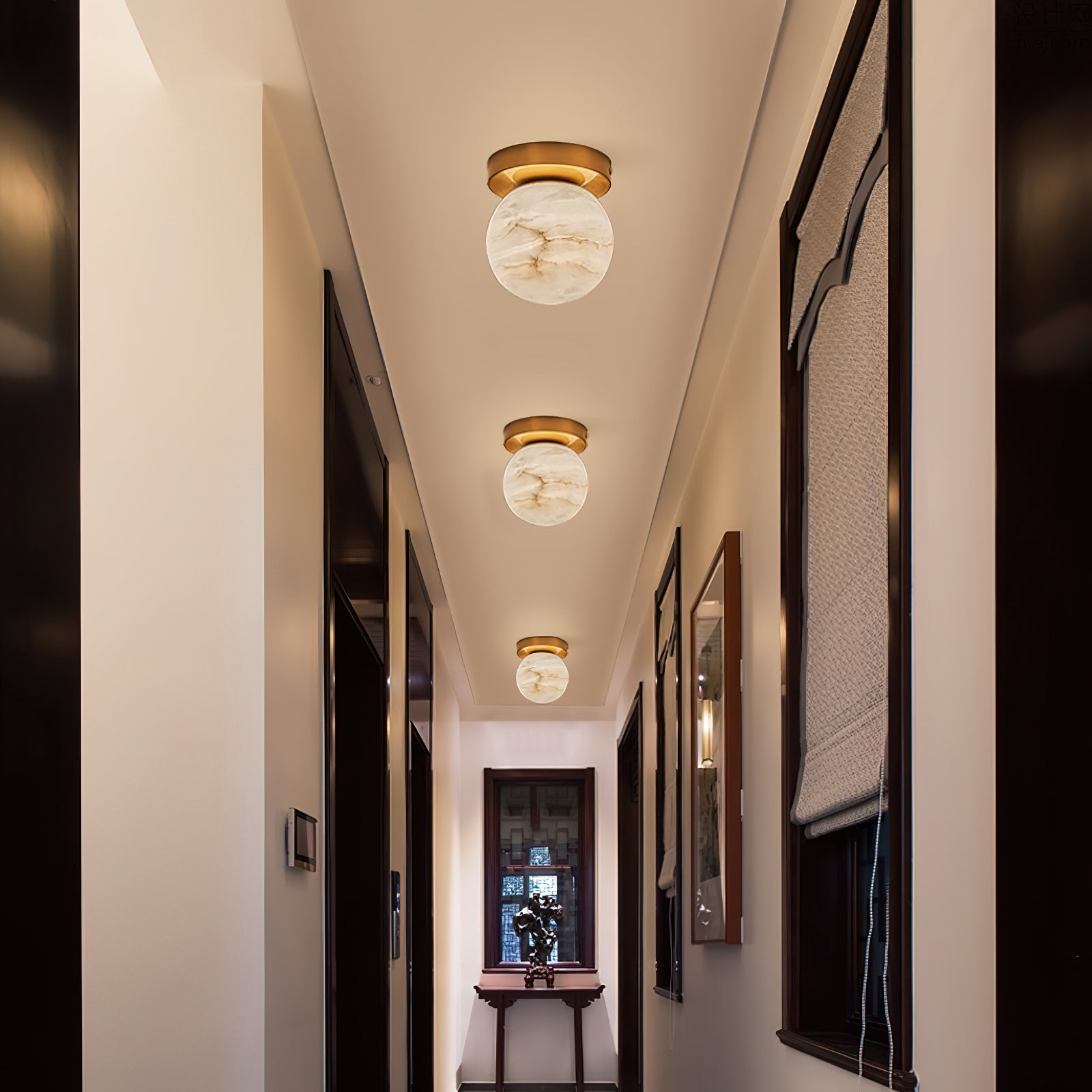 Melange Alabaster Ceiling Light T1720