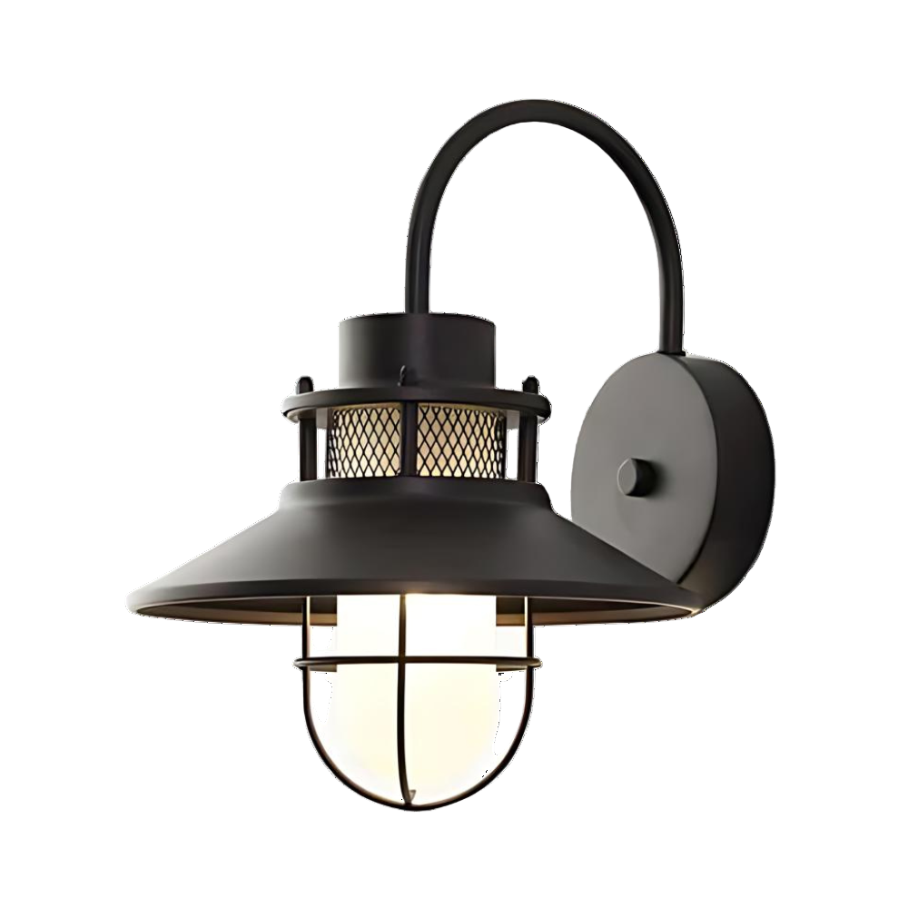 Luminous Outdoor Torch Metal Outdoor Wall Lamp T2031