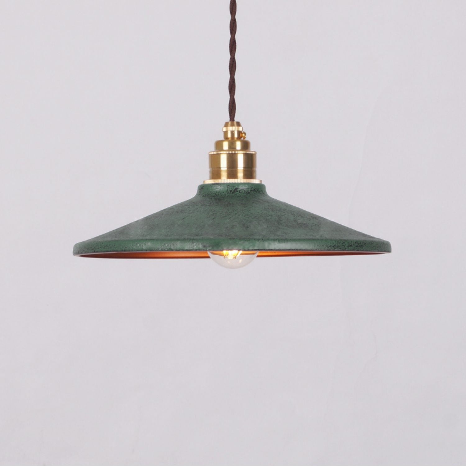 Rustic Saucer Shade Pendant Light T1700