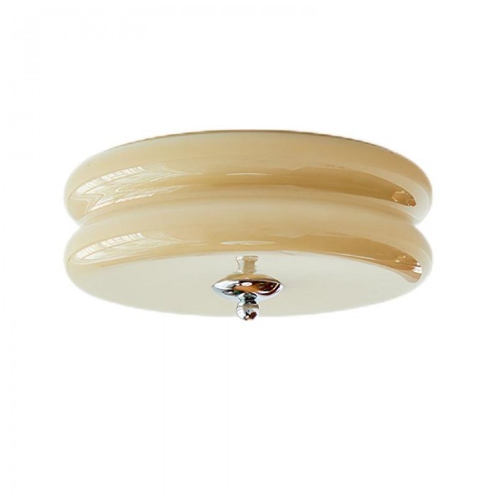 Vintage Glass Flush Mount Ceiling Light S115