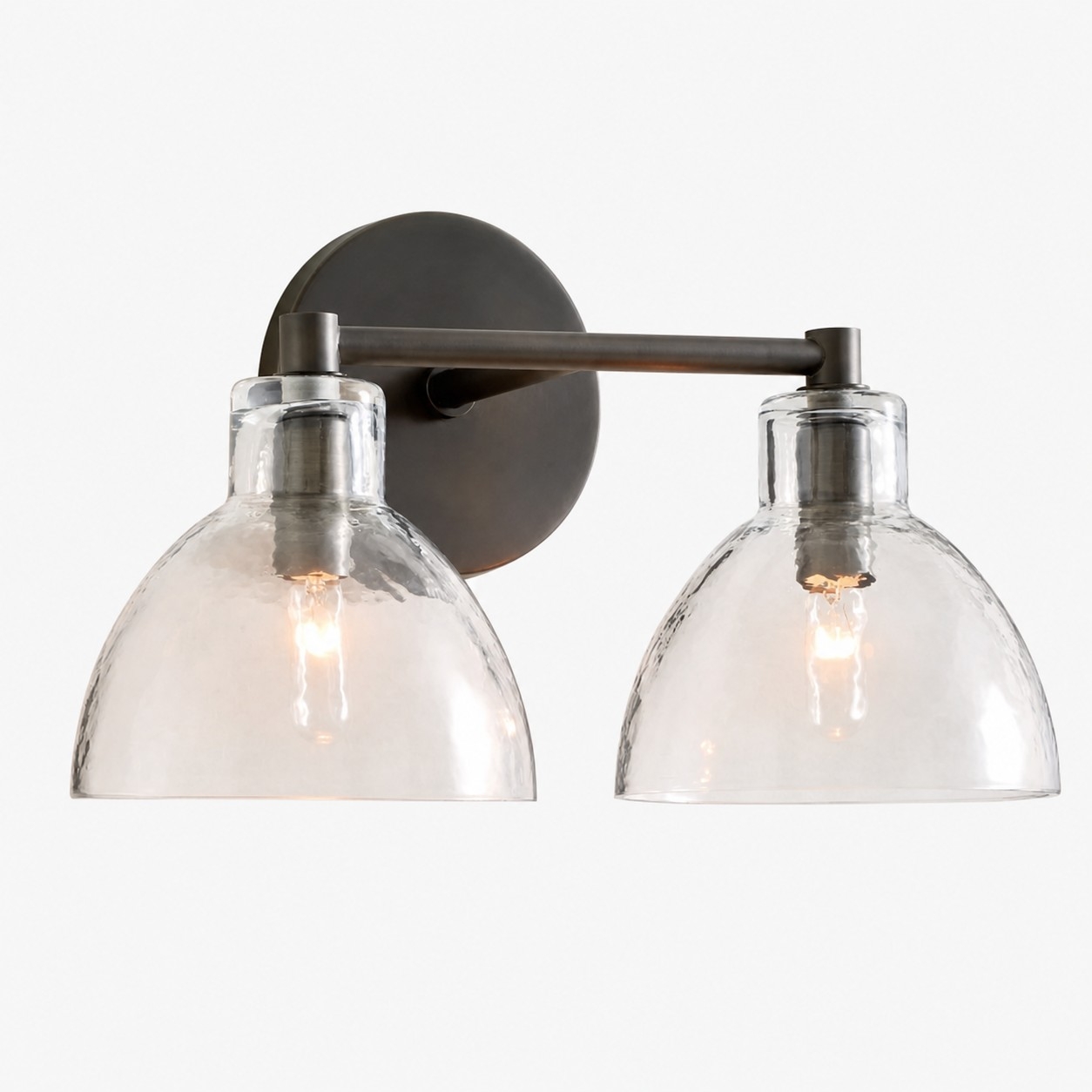 Glavira Elegant Recycled Glass Sconce - Wall Light for Modern Bedroom T049