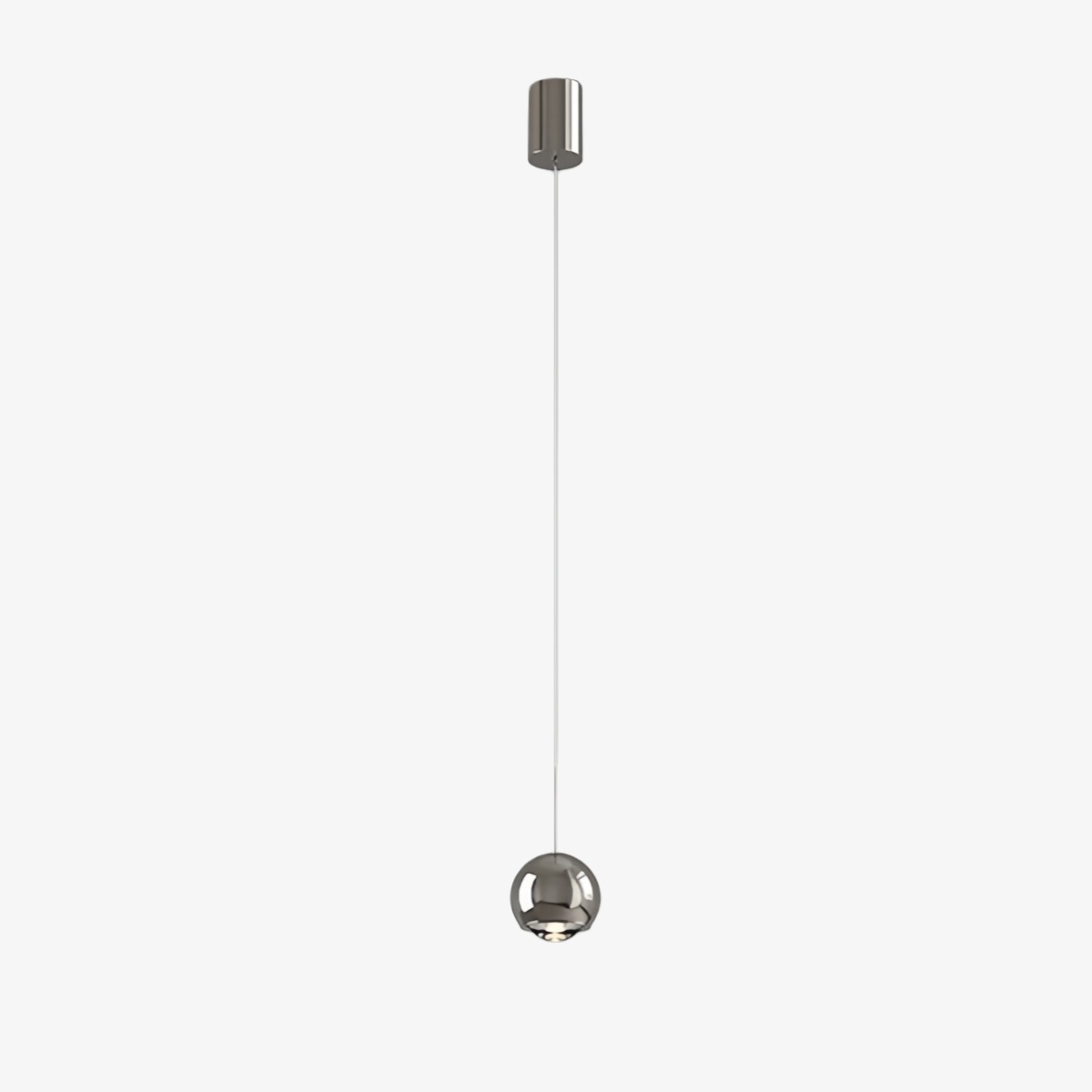 Veridia Minimalist Manually Adjustable Pendant Light - Globe Design Hanging Light for Dining Room T2219