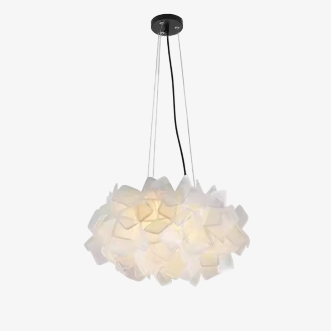 Gradient Acrylic Pendant Light – Modern Hanging Lamp for Bedroom S404