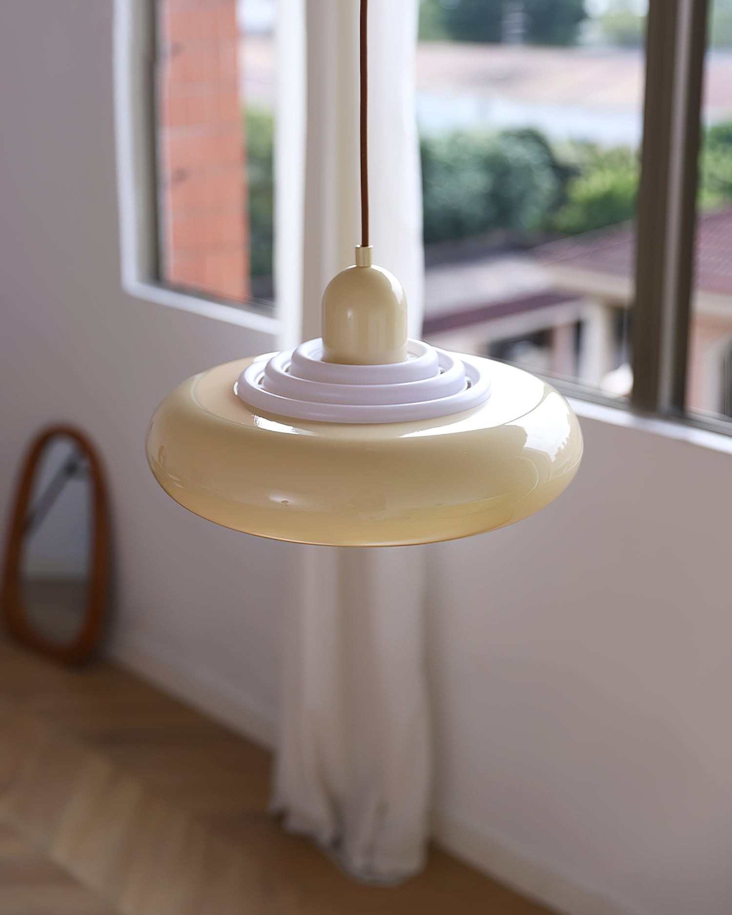 Modern Bauhaus Macaron Bowl Shade Pendant Lamp M211