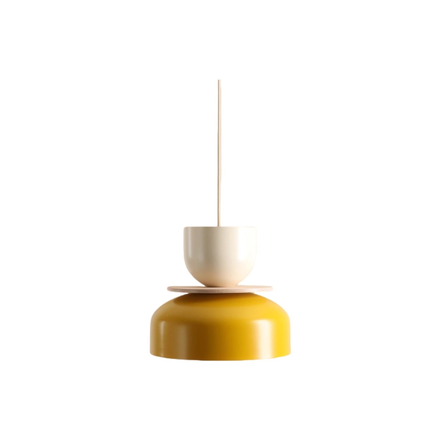 Modern Dual‑Shade Pendant Lamp With Scandinavian Style S227