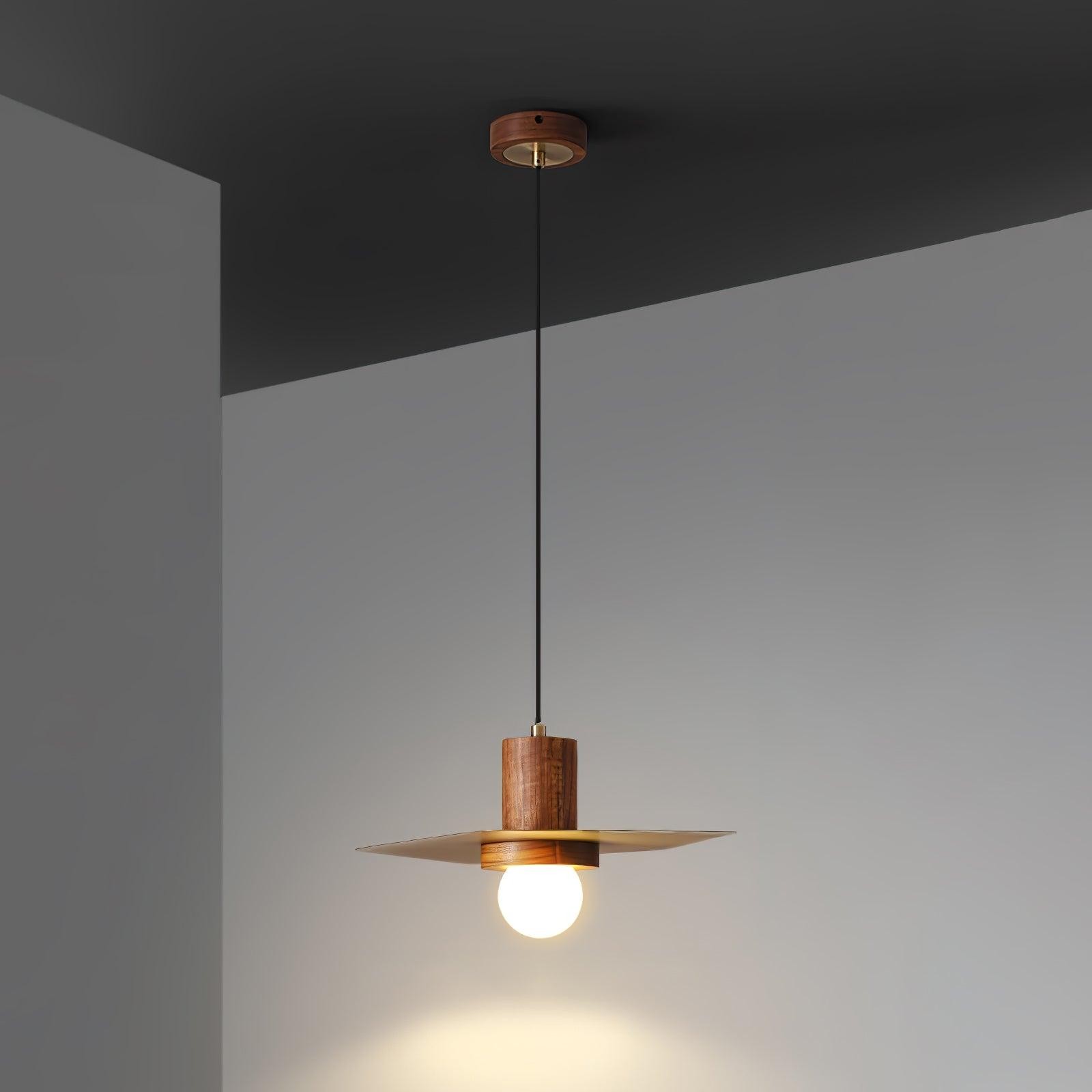 Walnut Copper Jupiter Pendant Lamp G20