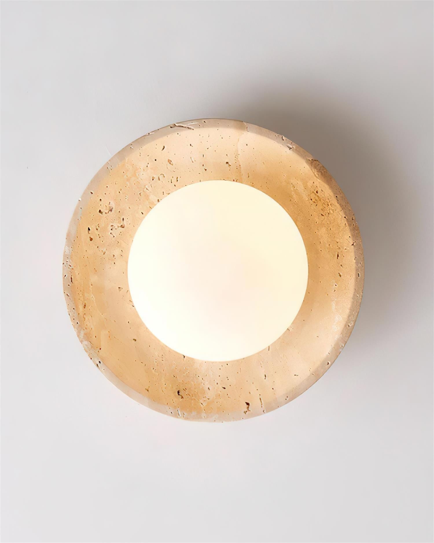Lime Cavities Ceiling Lamp P050